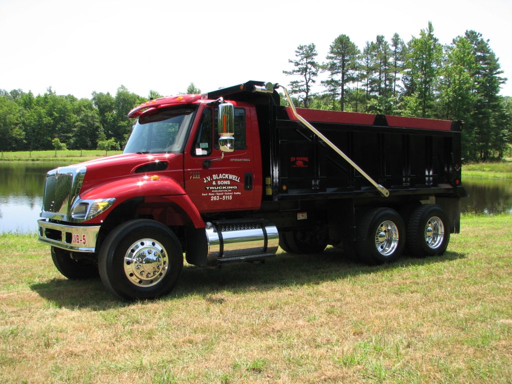Mack_dump_truck J.V. Blackwell & Sons Trucking, Inc.